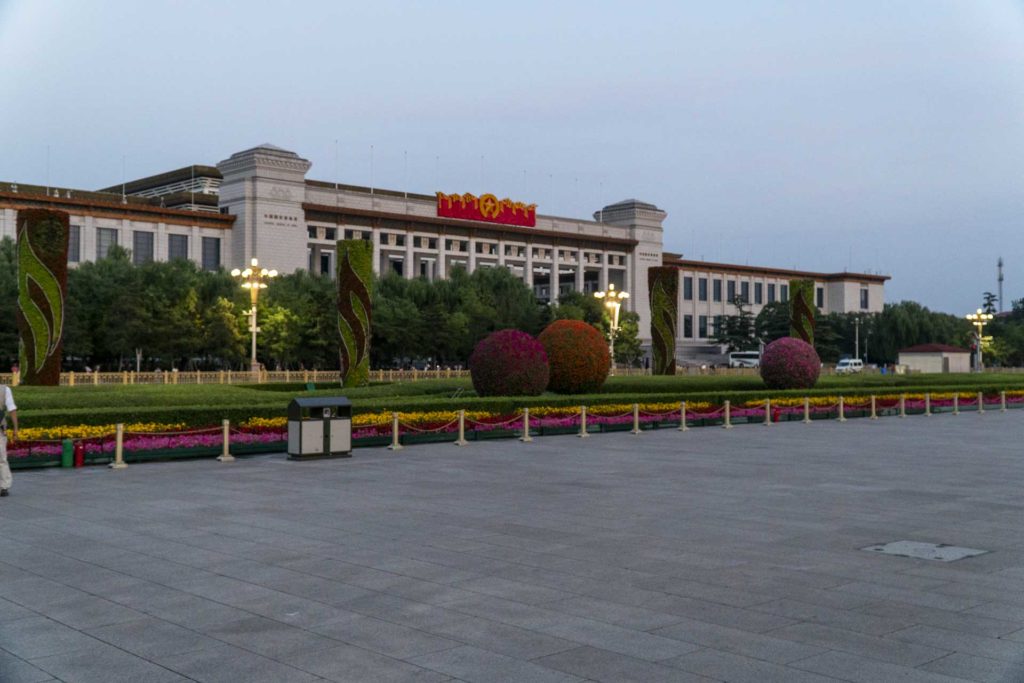 Nationalmuseum auf dem Tiananmen Platz in Beijing
