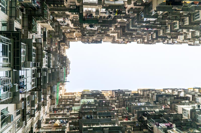 Monster Building in Hong Kong