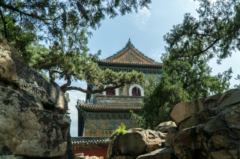 Longevity Hill im Sommerpalast in Peking