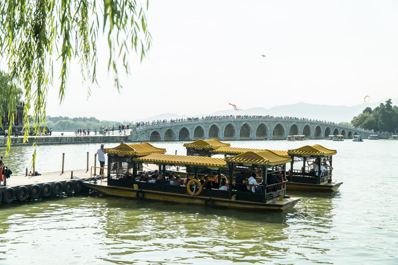 Sommerpalast Bridge in Peking