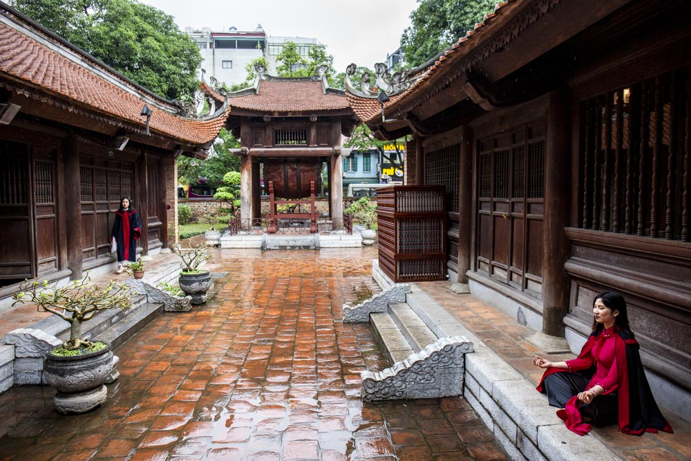 Hanoi-Literaturtempel-Vietnam