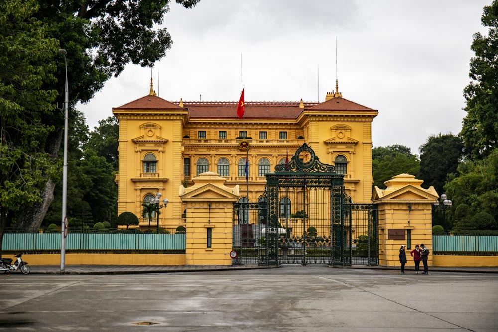 Hanoi_Präsidentenpalast_Vietnam