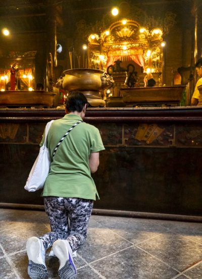 Man Mo Tempel in Hong Kong