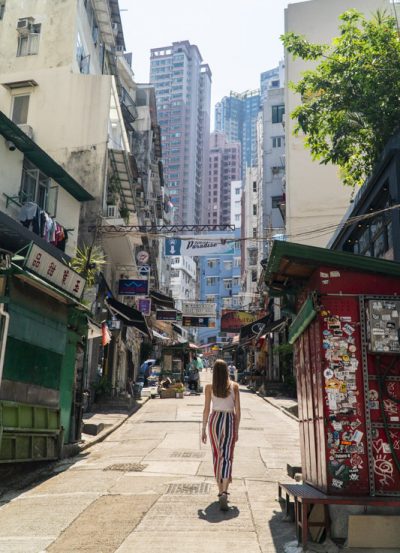 Streets in Hong Kong Island