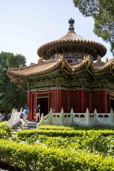 Imperial Garden in der Verbotenen Stadt in Beijing