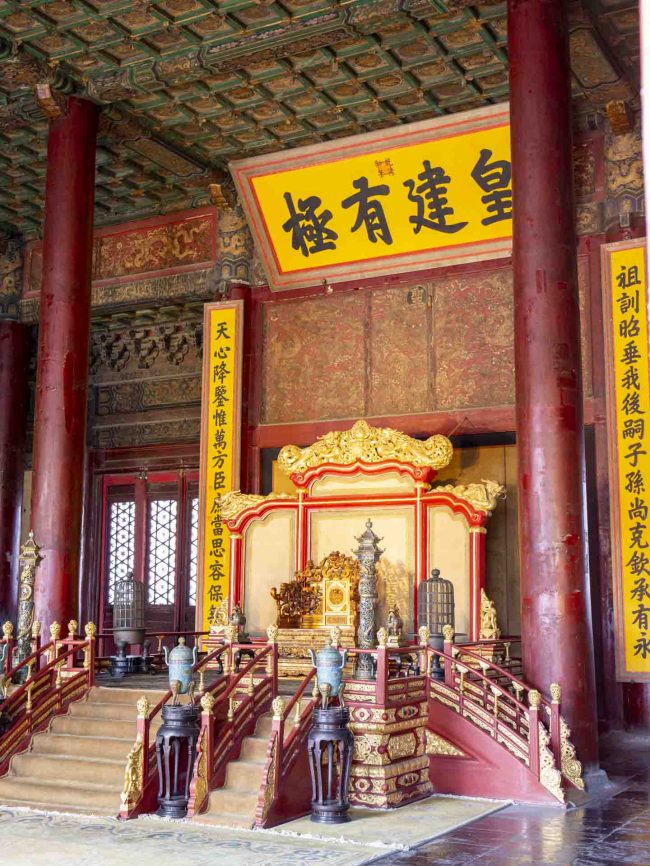 Verbotene Stadt in Beijing