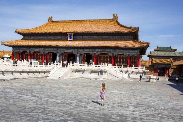 Palace of Peace & Longevity in der Verbotenen Stadt Beijing