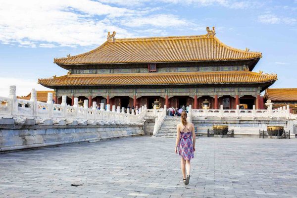 Palace of Heavenly Purity in der Verbotenen Stadt in Beijing